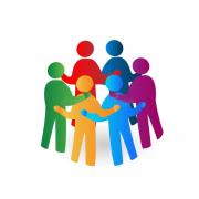 Reunion cercle de personnes